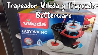 Trapeador Vileda y Trapeador Betterware vlog mama casa limpieza vileda betterware [upl. by Sprung]