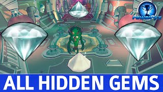 Crash Bandicoot 4 All Hidden Gems Locations amp Hidden NVerted Gems Locations [upl. by Ainoda376]