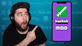 How to Mod on Twitch Mobile Twitch Moderator Tutorial [upl. by Obrien928]