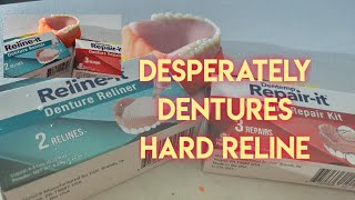 Desperately home MADE denture reline [upl. by Sorrows]