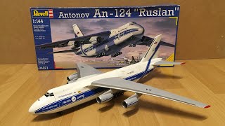 Assembly Revell 1144 scale Antonov An124 Ruslan Volga Dnepr Zocker J [upl. by Teresita688]