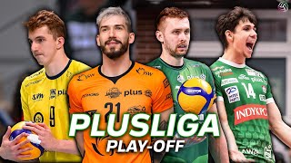 PlayOff  AZS Olsztyn vs Jastrzębski Węgiel  PSG Stal Nysa vs Aluron CMC Warta Zawiercie [upl. by Norwood219]