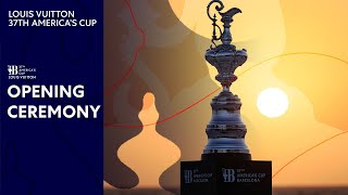 37th Americas Cup  Opening Ceremony  LIVE [upl. by Zaslow749]