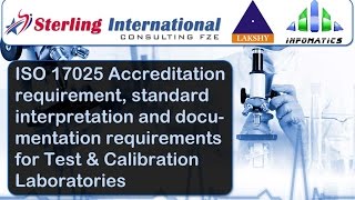 ISO 17025 Accreditation Requirements for NABL UKAS ENAS Certificate for test amp calibration labs [upl. by Penrod350]