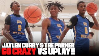 Jaylen Curry Trey Parker amp Boo Williams GO CRAZY vs UPlay at Nike Peach Jam [upl. by Gent]