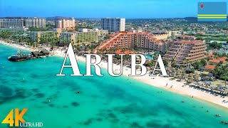 Aruba Island 4K Ultra HD • Stunning Footage Aruba Scenic Relaxation Film with Calming Music [upl. by Lerual]