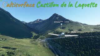 FS202003Atterrissage difficile sur laltisurface Castillon de la Laquette LFMBdépart de LFJN [upl. by Fischer]