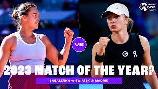 FULL MATCH  Iga Swiatek vs Aryna Sabalenka  2023 Madrid Final [upl. by Leaffar]