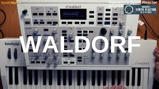 Thomanns Synth Reactor vlog15  Waldorf TSR19 [upl. by Derward870]