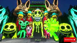 🎃 DESTROY ALL ANIMALS  ALL MONSTER  ZOOKEEPERS amp ZOONOMALY in Zoonomaly 2  Official Game Play [upl. by Ahsatniuq]