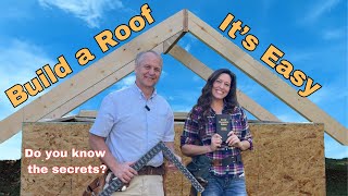 Beginner’s Guide to Roof Framing – Cutting a Rafter StepbyStep [upl. by Aihtekal]