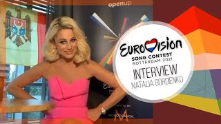 INTERVIEW ► Natalia Gordienko Moldova Eurovision 2021 [upl. by Danny]