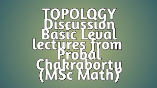 Topology basic class [upl. by Aliuqa]