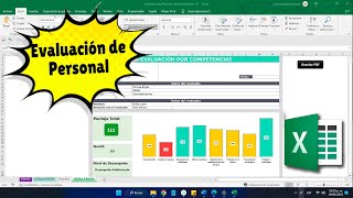 Evaluacion De Desempeño Y Actitud De Personal En Excel [upl. by Jammie]