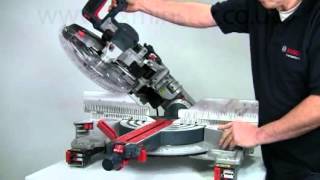 Bosch GCM 12 GDL 305mm AxialGlide Mitre Saw [upl. by Michelina641]