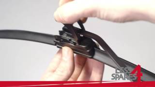 Nissan Tiida 2007 2012  how to fit wiper blades [upl. by Hardie]