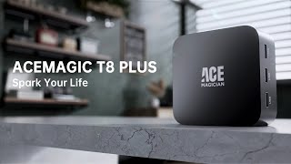 ACEMAGIC T8 PLUS Mini PC Compact Power with Intel 12th Gen💥🎮🎉 [upl. by Strage28]