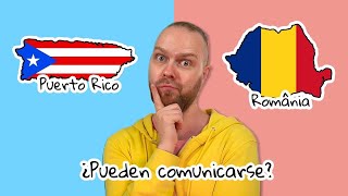 Can Spanish and Romanian speakers understand each other  Mutual Intelligibility Challenge [upl. by Espy]