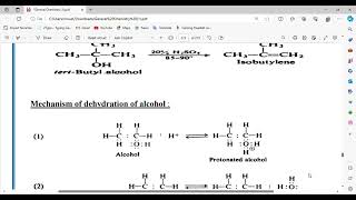 preparation of alkenes شرح [upl. by Allare317]