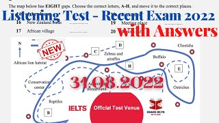 IELTS Listening Recent Actual Test 2022 with Answers [upl. by Ayifa517]