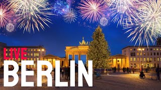 LIVE from Berlin  New Years Eve 2023 Celebration at the Brandenburg Gate germany newyear2023 [upl. by Hylan]