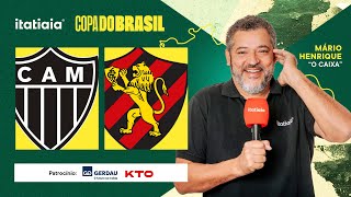 ATLÉTICO X SPORT AO VIVO NA ITATIAIA  REACT DA COPA DO BRASIL [upl. by Gayle]