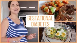 WHAT I EAT IN A DAY WITH GESTATIONAL DIABETES  32 WEEKS PREGNANT [upl. by Serle]