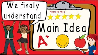 Main Idea  Award Winning Main Idea and Supporting Details Teaching Video  What is Main Idea [upl. by Airdnahs874]