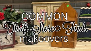 COMMON THRIFT STORE FINDS MAKEOVER [upl. by Einahc]