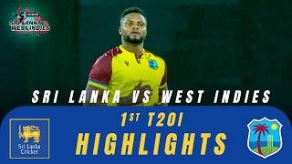 1st T20I  Highlights  West Indies Tour Of Sri Lanka  13th October 2024 [upl. by Lattonia749]