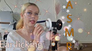 ASMR ear licking amp tube tongue fluttering layered amp cupped Youtube version [upl. by Ettedanreb]