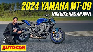 2024 Yamaha MT09 quick review  Standard SP and YAMT ridden  Autocar India [upl. by Kennith]