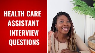 Health care assistant interview questions careassistant [upl. by Raama]