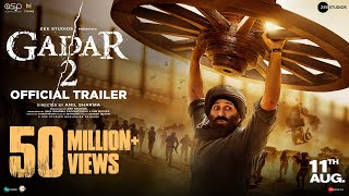 Gadar2 Official Trailer  11th August  Sunny Deol  Ameesha Patel  Anil Sharma [upl. by Cad]