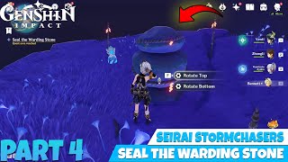 Seal the warding stone Puzzle Genshin Impact Part 4 [upl. by Wsan]