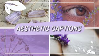 Aesthetic Captions for Instagram  15 aesthetic quotes and captions [upl. by Asteria]