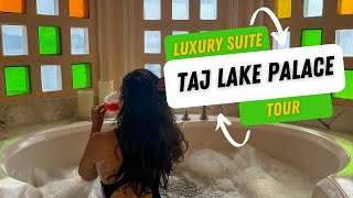 Historical Suites of Taj Lake Palace Udaipur  Room Tour [upl. by Alarise]