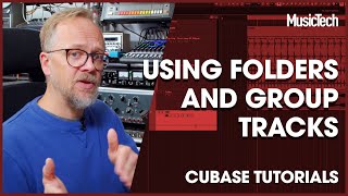 Cubase Tutorials Using Folders and Group Tracks [upl. by Onaicilef]