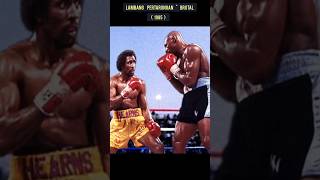 Lambang pertarungan brutal  Marvin Heagler vs Thomas Hearns 1985 boxing [upl. by Doraj]