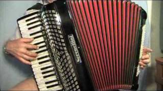 Greenfields Brothers Four  accordion  Zöld volt a mező [upl. by Gonagle]