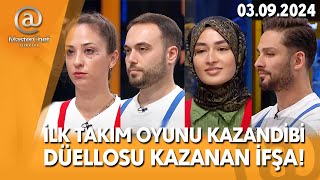 MASTERCHEF KAZANDİBİ DÜELLO KAZANAN TAKIM İFŞA ŞOK İKİ İSİM POTADA 03092024 FULL İZLE TV 8 CANLI [upl. by Anuaik]