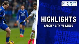 HIGHLIGHTS  CARDIFF CITY vs LEEDS [upl. by Tasiana]