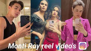 Monti Roy New reel video😘😘😘😍 [upl. by Ahcirt]