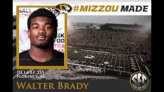 MizzouMade 2014 DL Walter Brady [upl. by Laurette]