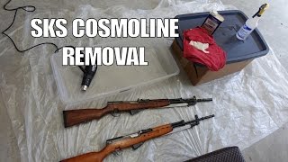 Yugo 5966 SKS Cosmoline Removal [upl. by Punke867]