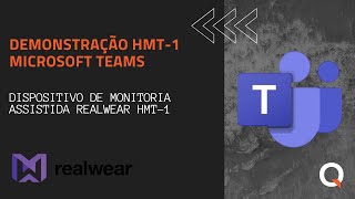 Demonstração RealWear HMT1  Microsoft Teams [upl. by Bree]