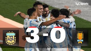 Argentina 30 Uruguay I Eliminatorias a Catar 2022 [upl. by Akelam642]