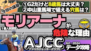 【AJCCデータ攻略】覚えとくとオトクな、冬の中山芝2200ｍで狙い撃つべき穴馬とは 【競馬予想2024】 [upl. by Yesima68]