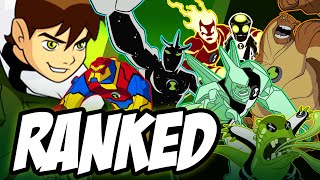 Every Ben 10 Alien RANKED from Best to Worst [upl. by Owena]