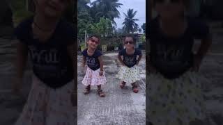 Saami Saami song dance by Vikshi and Varshi [upl. by Almire]